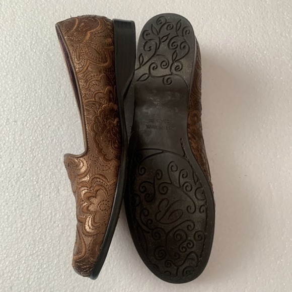 Brighton Alcott loafers copper brown mosaic ballerina slip on flats shoes - Picture 7 of 11